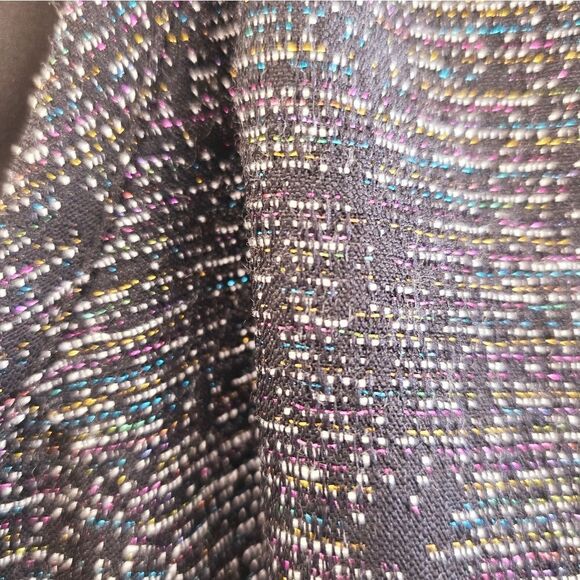 Rachel Roy Halter Neck Mini Dress. Blk/Multicolored(Metallic Shimmer)NWOT Sz. 6 - Picture 2 of 7